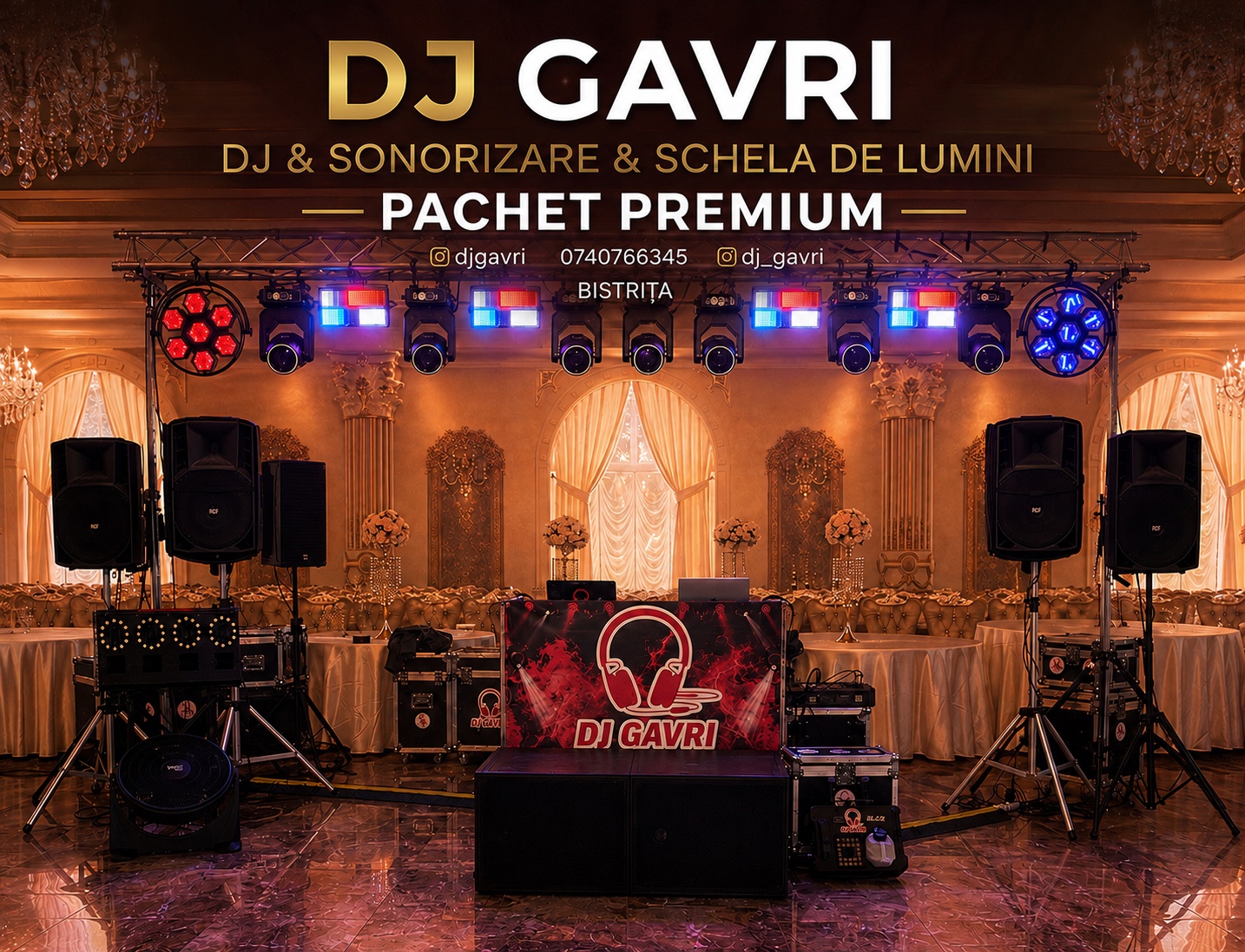 Pachet Premium Nuntă — Pachet DJ complet